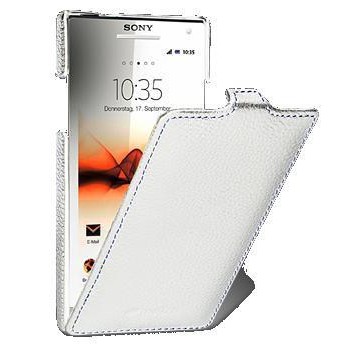 Чохол для Sony Xperia S/SL LT26ii Melkco Jacka leather case, white [SEXPESLCJT1WELC]