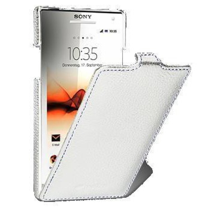 Чехол для Sony Xperia S/SL LT26ii Melkco Jacka leather case, white [SEXPESLCJT1WELC]