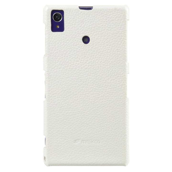 Чехол для Sony Xperia Z1 C6902 Melkco Snap leather cover, white [SEXPZ1LOLT1WELC]