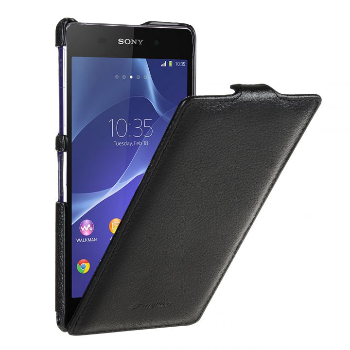 Чохол для Sony Xperia Z2 D6503 Melkco Jacka leather case, black [SEXPZ2LCJT1BKPULC]
