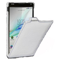Чохол для Sony Xperia ZL L35h Melkco Jacka leather case, white