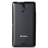 Чохол для Sony Xperia ZR M36h Melkco Poly Jacket TPU cover, black [SEXPZRTULT2BKMT]