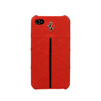 Чохол для iPhone 4 Ferrari California leather back cover red