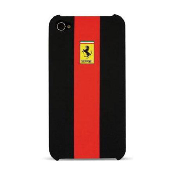 Чехол для iPhone 4 Ferrari GTR Rubber Touch back cover red
