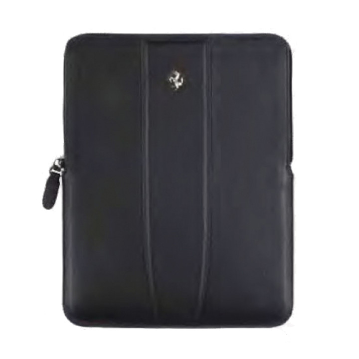 Чехол для iPad Ferrari Modena leather sleeve with zipper black