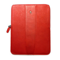 Чохол для iPad Ferrari Modena leather sleeve with zipper red