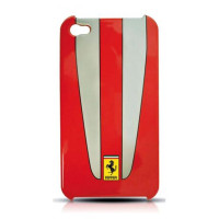 Чохол для iPhone 4 Ferrari Scuderia back cover red-grey