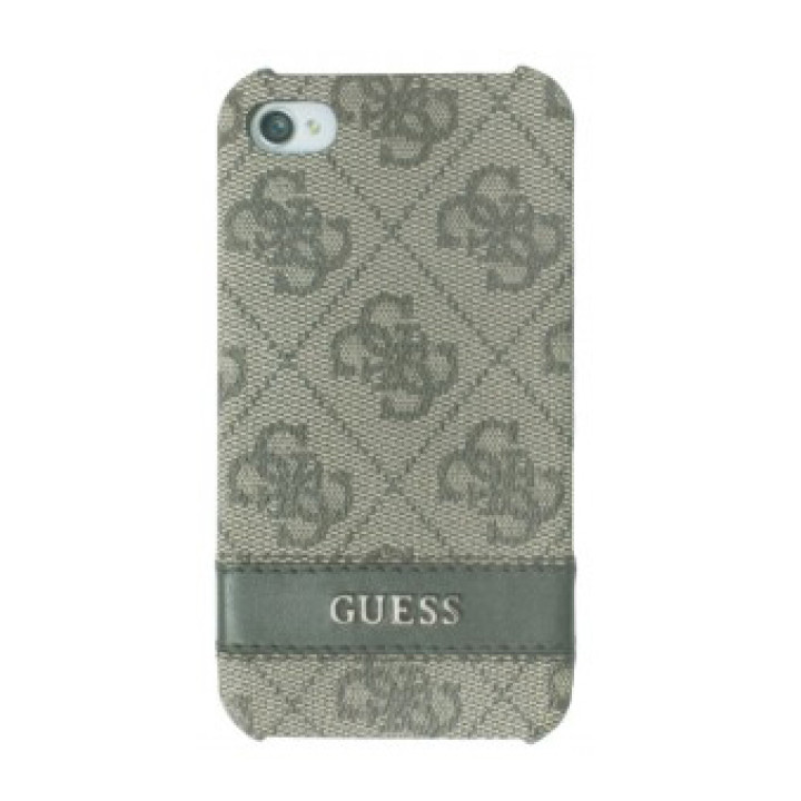 Чехол для iPhone 4 GUESS 4G back cover brown