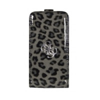 Чехол для iPhone 4/4S GUESS Leopard flip case