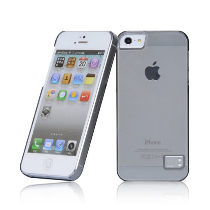 Чехол для iPhone 5 Hoco Crystal Colorful protective cover case trans black