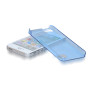 Чехол для iPhone 5 Hoco Crystal Colorful protective cover case trans blue  - фото 2