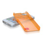 Чехол для iPhone 5 Hoco Crystal Colorful protective cover case trans orange 