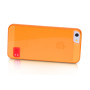 Чехол для iPhone 5 Hoco Crystal Colorful protective cover case trans orange  - фото 2