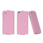 Чехол для iPhone 5 Hoco Duke flip leather case pink 