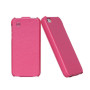 Чехол для iPhone 5 Hoco Duke flip leather case rose red 
