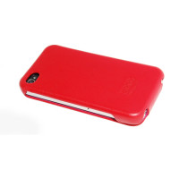 Чехол для iPhone 4 Hoco Knight leather case red