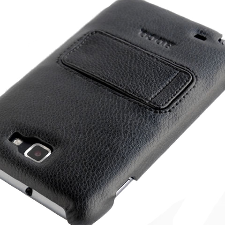 Чехол для Samsung i9220 Galaxy Note Hoco leather back cover black