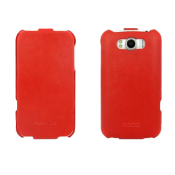 Чехол для HTC Sensation XL X315e HOCO Leather case red