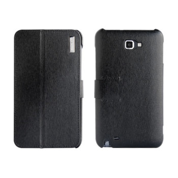 Чехол для Samsung i9220 Galaxy Note Hoco leather case black