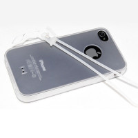 Чехол для iPhone 4 Hoco TPU case white