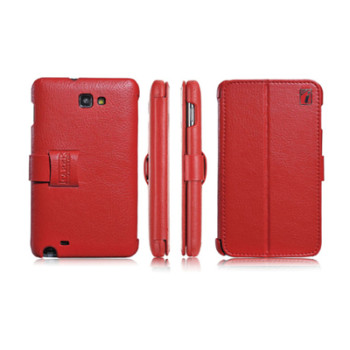 Чехол для Samsung i9250 Galaxy Nexus iCarer Genuine leather case red