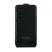Чехол для iPhone 4/4S iMOBO Crocodile leather back cover black