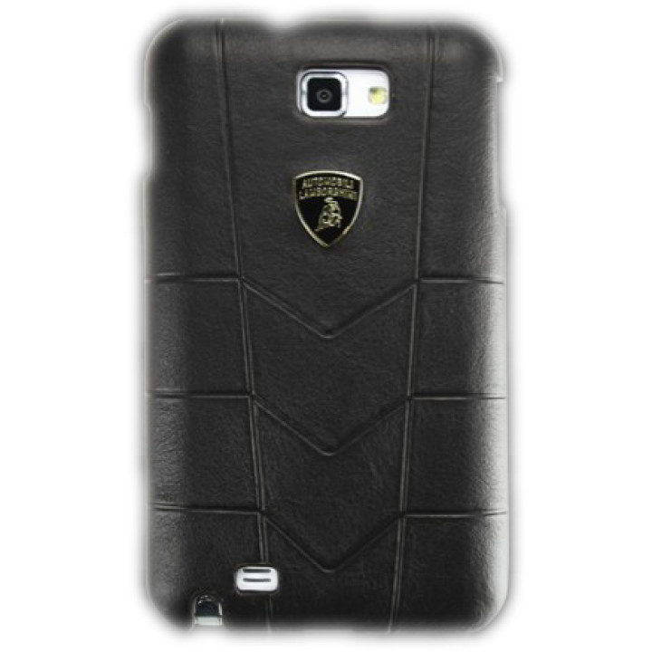 Чехол для Samsung i9220 Galaxy Note Lamborghini Aventador D1 leather back cover black