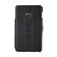 Чехол для Samsung i9220 Galaxy Note Lamborghini Performate D1 book leather case black