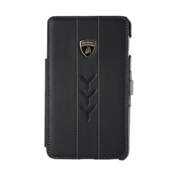 Чехол для Samsung i9220 Galaxy Note Lamborghini Performate D1 book leather case black