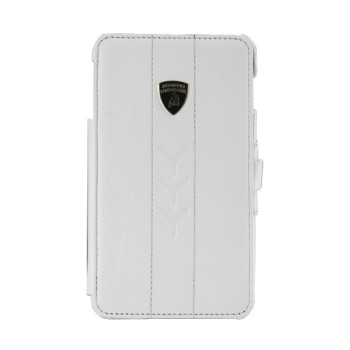 Чехол для Samsung i9220 Galaxy Note Lamborghini Performate D1 book leather case white