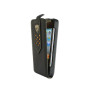 Чехол для iPhone 4 Lamborghini Superleggera D2 leather case black-orange 