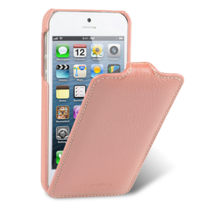 Чехол для iPhone 5 Melkco Jacka leather case pink