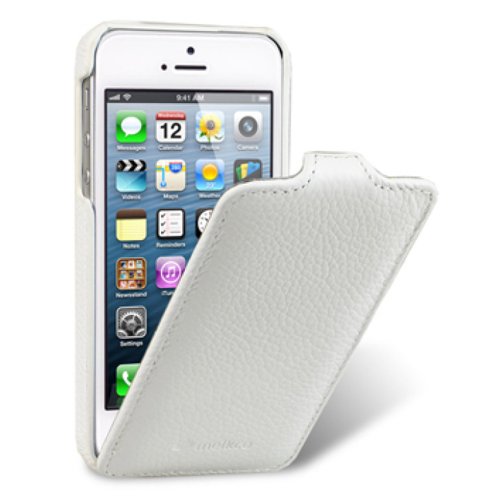 Чехол для iPhone 5 Melkco Jacka leather case white