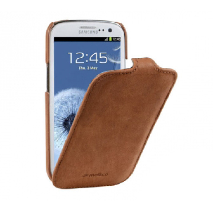 Чехол для Samsung i9300 Galaxy S III Melkco Jacka leather case brown