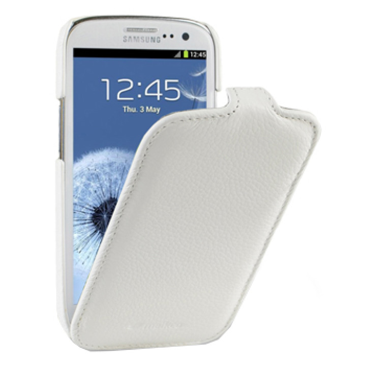 Чехол для Samsung i9300 Galaxy S III Melkco Jacka leather case white