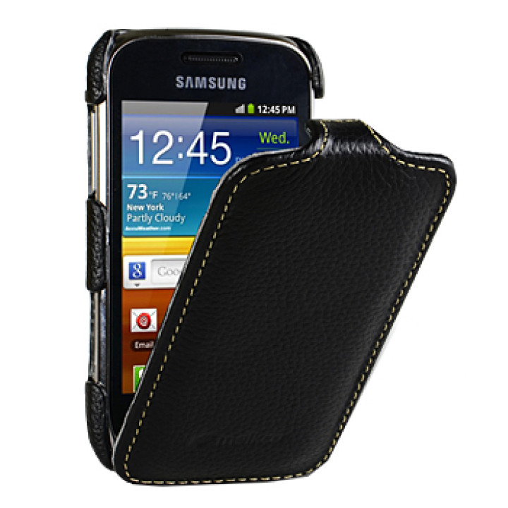 Чехол для Samsung S6500 Galaxy Mini 2 Melkco Jacka leather case black