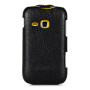 Чехол для Samsung S6500 Galaxy Mini 2 Melkco Jacka leather case black  - фото 2