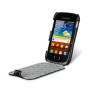 Чехол для Samsung S6500 Galaxy Mini 2 Melkco Jacka leather case black  - фото 3