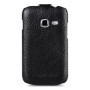Чехол для Samsung S6802 Galaxy Ace DuoS Melkco Jacka leather case black  - фото 2