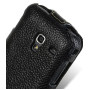 Чехол для Samsung S7500 Galaxy Ace Plus Melkco Jacka leather case black  - фото 6