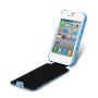 Чехол для iPhone 4 Melkco Ostrich Jacka leather case blue  - фото 3