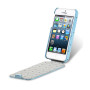 Чехол для iPhone 5 Melkco Ostrich Jacka leather case blue  - фото 3