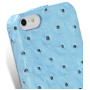 Чехол для iPhone 5 Melkco Ostrich Jacka leather case blue  - фото 6