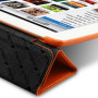 Чехол для iPad 2/3/4 Melkco Slimme Cover leather case orange  - фото 7