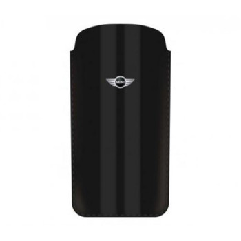Чехол для iPhone 4 MINI Cooper Stripes PU leather sleeve black
