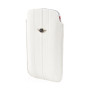 Чехол для iPhone 4 MINI Cooper Stripes PU leather sleeve white 