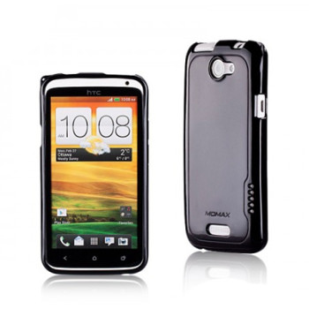 Чехол для HTC One X Momax i-Case Shine black