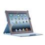 Чехол для iPad 2/3/4 Momax Litchi case blue  - фото 3