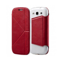 Чохол для Samsung i9300 Galaxy S III Momax Smart case red