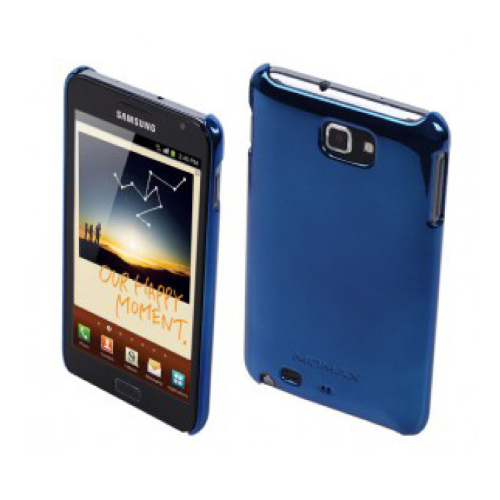 Чехол для Samsung i9220 Galaxy Note Momax Ultra Tough Shiny case blue